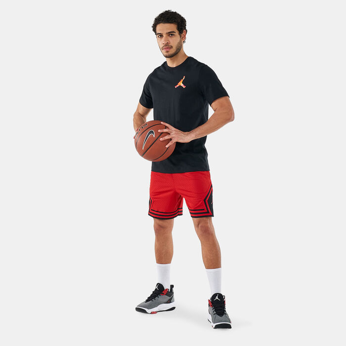 Jordan Men’s Dri-FIT Sport Diamond Shorts Blue Jordan Men’s Dri-FIT Sport Diamond Shorts Blue image number 2