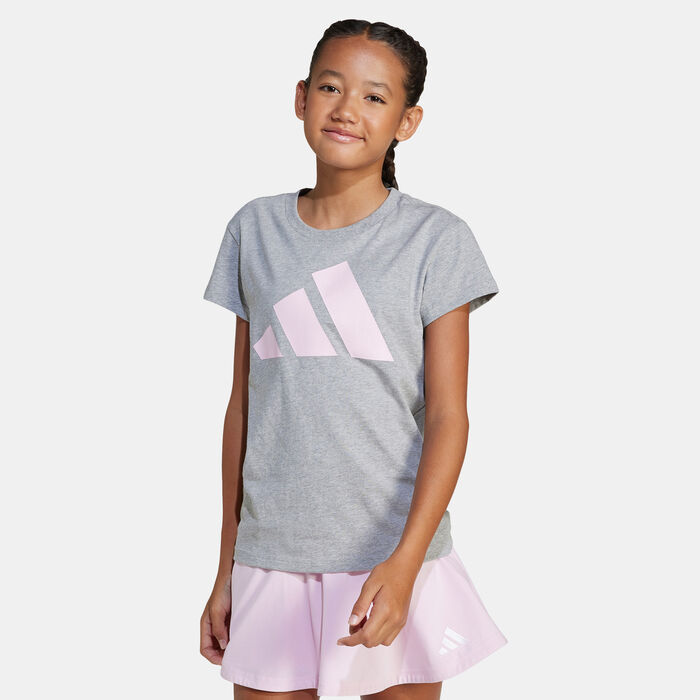 adidas Kids' Essentials T-Shirt Grey adidas Kids' Essentials T-Shirt Grey image number 0