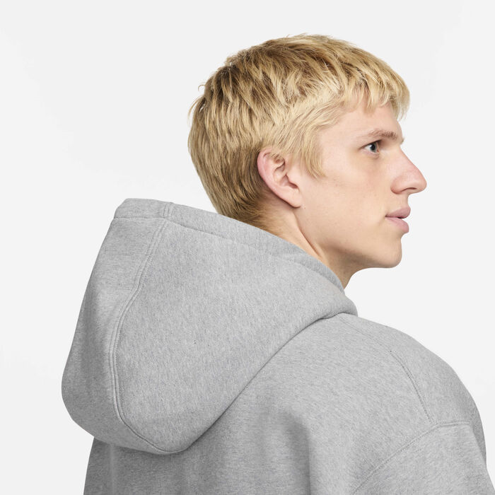 Nike SB Fleece Pullover Skate Hoodie Grey Nike SB Fleece Pullover Skate Hoodie Grey image number 6
