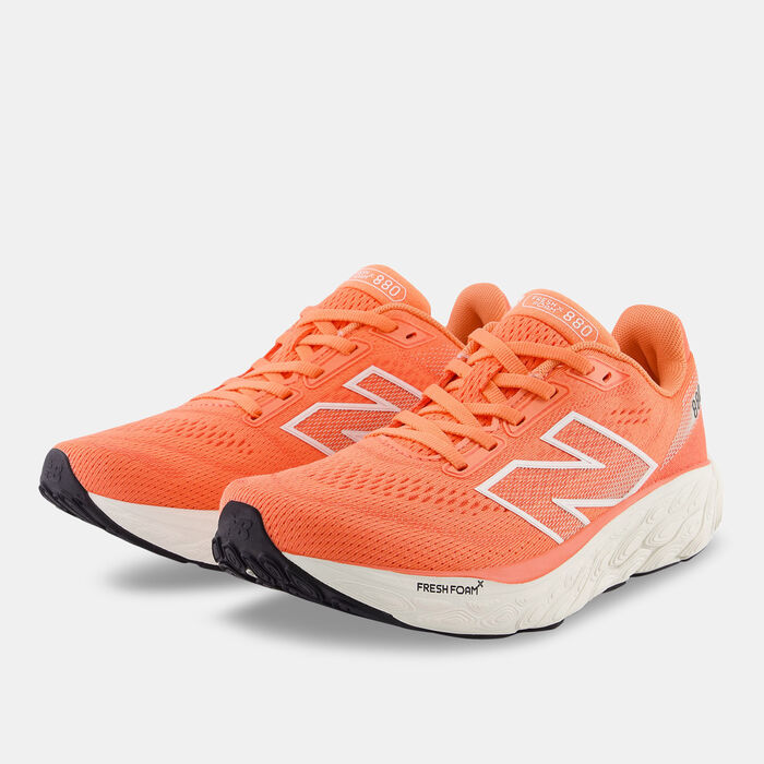 New Balance Women's Fresh Foam X 880v14 Running Shoes Red New Balance Women's Fresh Foam X 880v14 Running Shoes Red image number 1