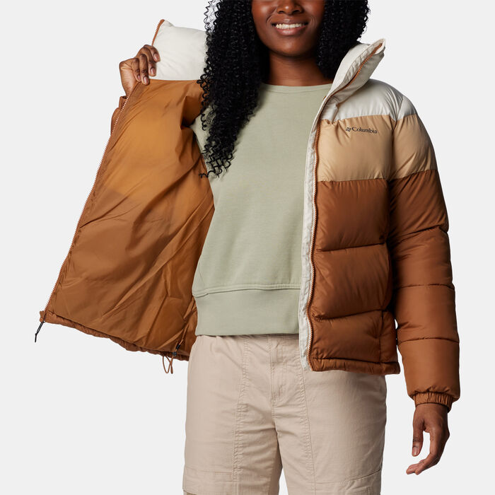 Columbia Women's Puffect II Puffer Jacket Brown Columbia Women's Puffect II Puffer Jacket Brown image number 3