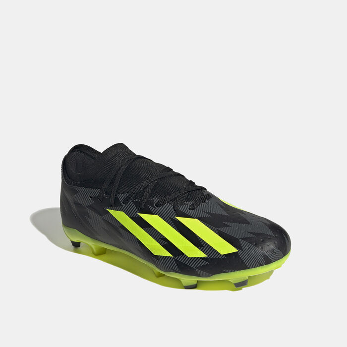 adidas Men's X Crazyfast Injection.3 Firm Ground Football Shoes Black adidas Men's X Crazyfast Injection.3 Firm Ground Football Shoes Black image number 1