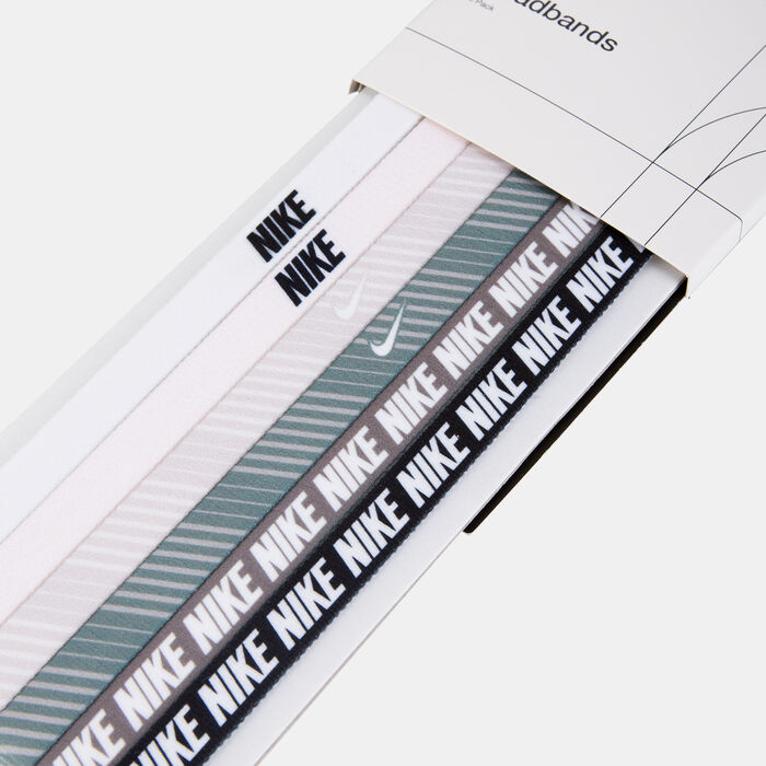 Nike Flex Classic Printed Headbands (6 Pieces) Pink image number 1