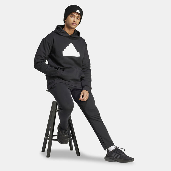 adidas Men's Future Icons Badge of Sport Hoodie Black adidas Men's Future Icons Badge of Sport Hoodie Black image number 2