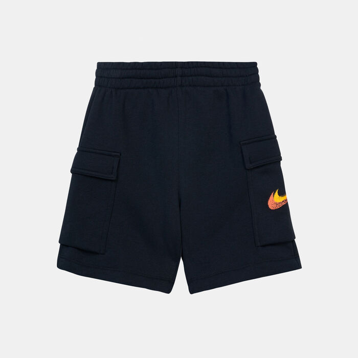 Nike Kids' Sportswear Fleece Shorts (Older Kids) Black Nike Kids' Sportswear Fleece Shorts (Older Kids) Black image number 1