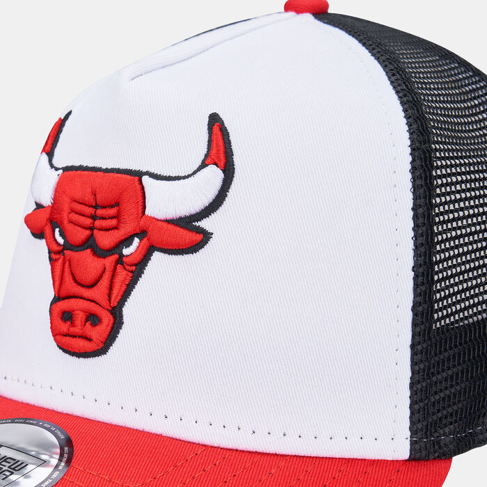 New Era Men's NBA Chicago Bulls Trucker Cap Red image number 2