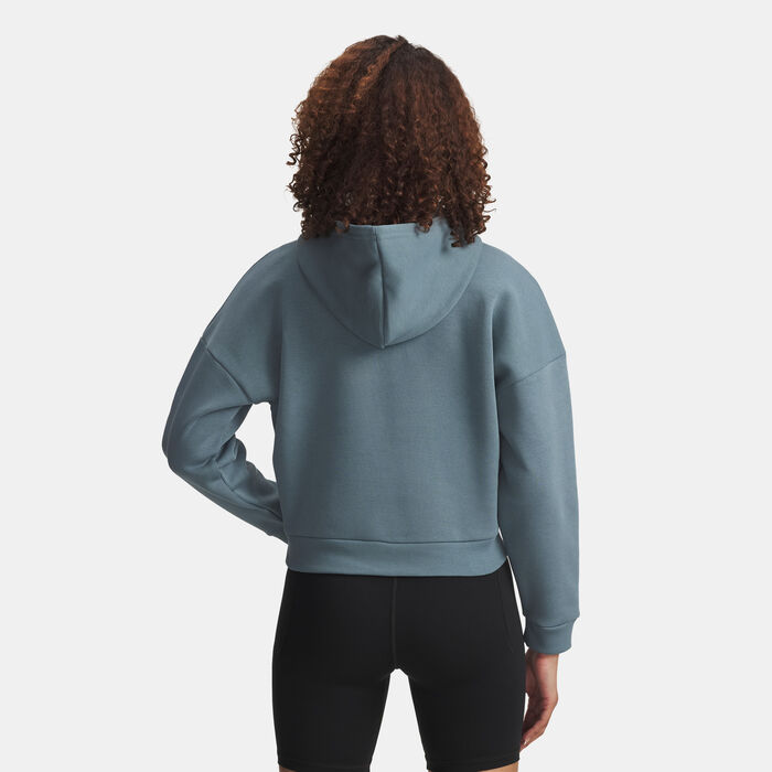 Under Armour Women's Rival Piped Hoodie Blue image number 1