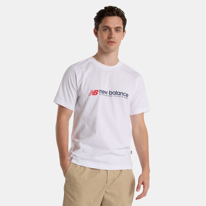 New Balance Men's Professional Athletics T-Shirt White New Balance Men's Professional Athletics T-Shirt White image number 0
