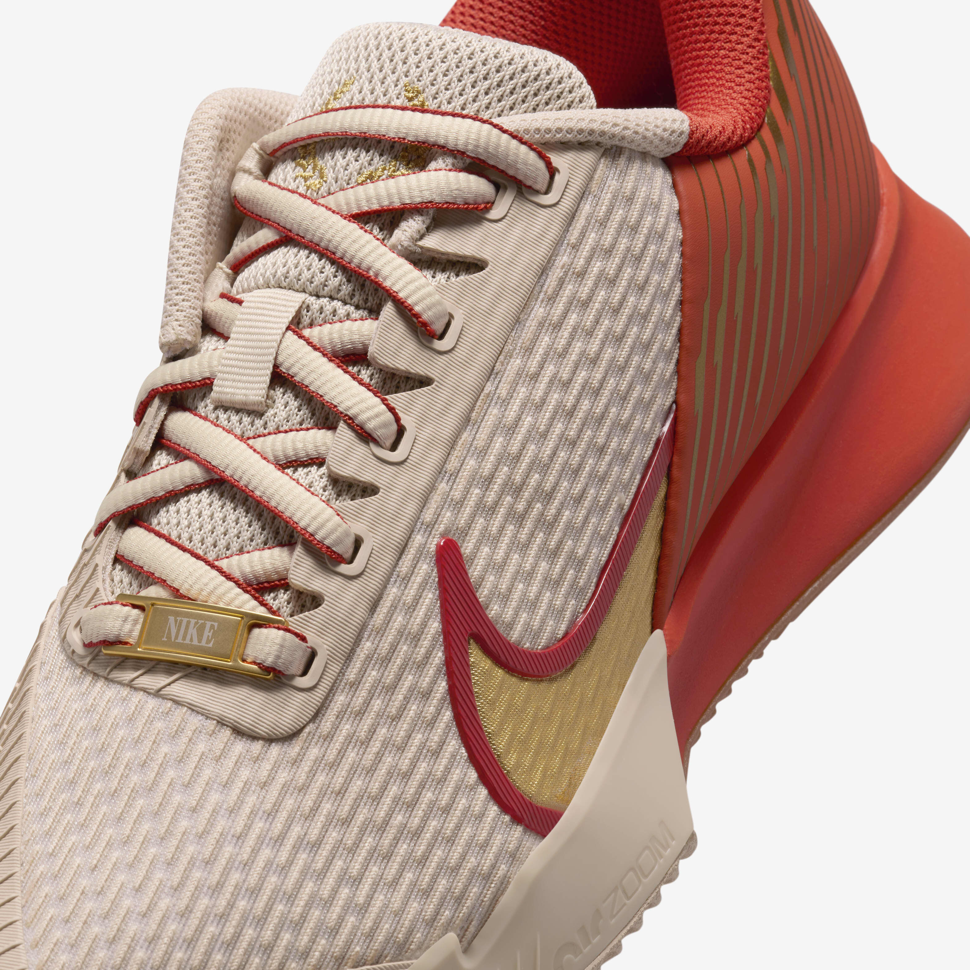 【美品】NIKE ZOOM VAPOR PRO2 CLY 27cm Nike Zoom Vapor Pro 2 Clay Tennis Men's Shoe Grey/sangria