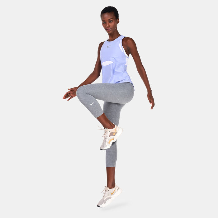 Nike Women's Air Dri-FIT Running Tank Top Blue image number 2