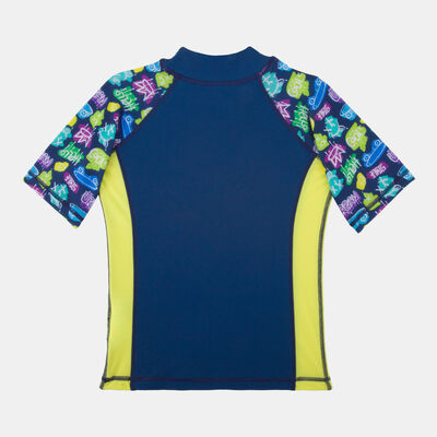 COEGA Kids' Swimming Rashguard Blue
