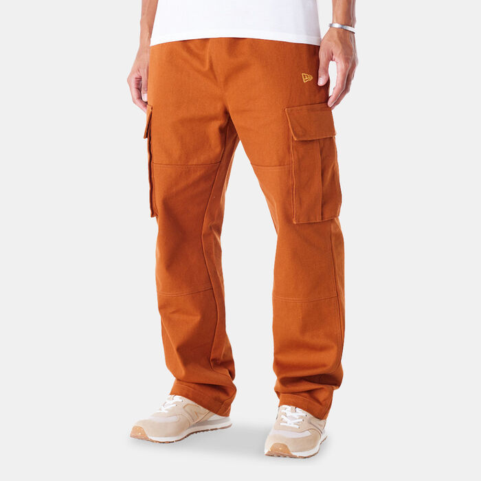 New Era Men's Logo Cargo Pants Brown New Era Men's Logo Cargo Pants Brown image number 0