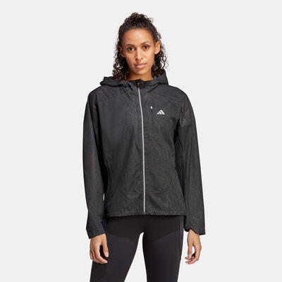 adidas Women's Adizero Running Jacket Black