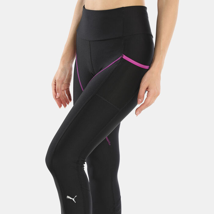 PUMA Women's Run Marathon High Waist Full Length Leggings Black PUMA Women's Run Marathon High Waist Full Length Leggings Black image number 3