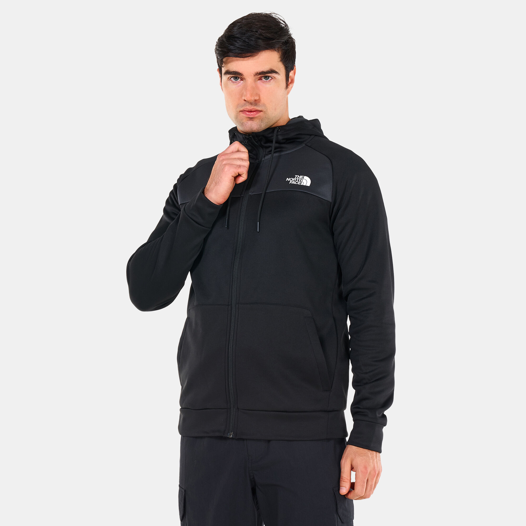 The north face black mittellegi half deals zip hoodie