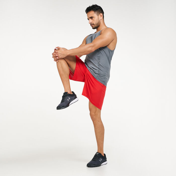 Under Armour Men's Tech™ Mesh Shorts Red Under Armour Men's Tech™ Mesh Shorts Red image number 2