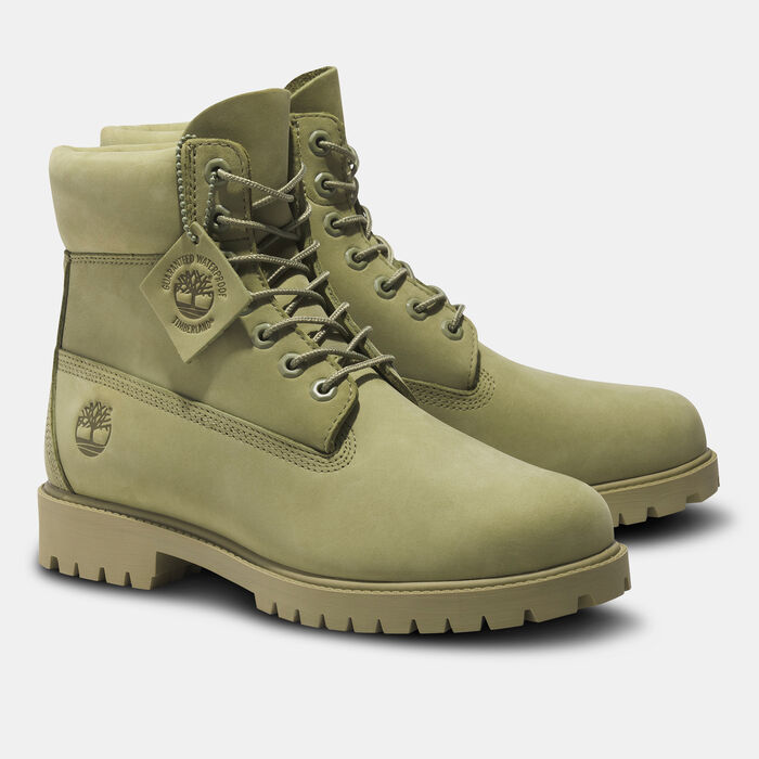 Timberland Men's Heritage Waterproof Boots Green image number 1