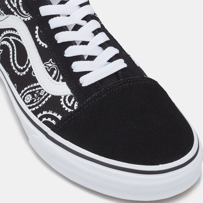 Vans Peace Paisley Old Skool Unisex Shoe Black Vans Peace Paisley Old Skool Unisex Shoe Black image number 4