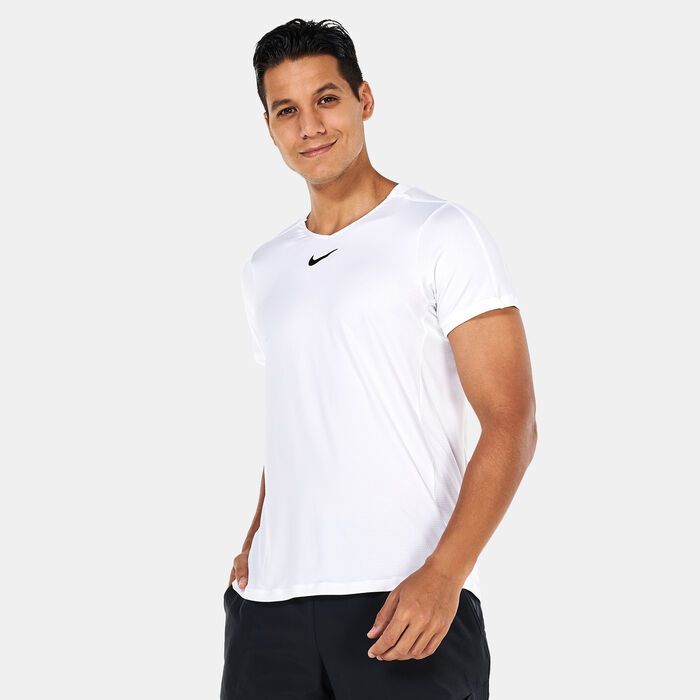 Nike Men's Court Advantage Top White Nike Men's Court Advantage Top White image number 0