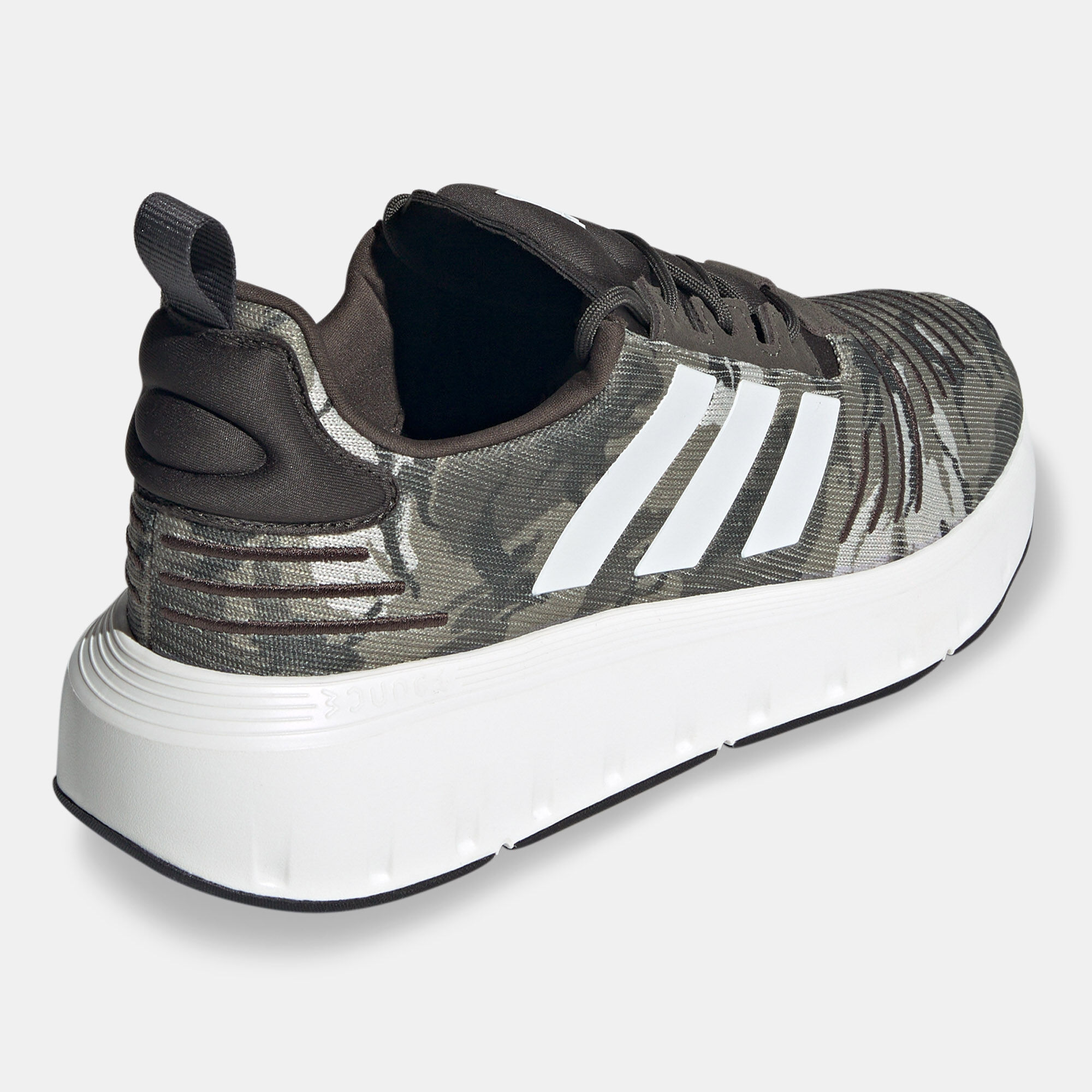 Adidas green swift run trainers deals
