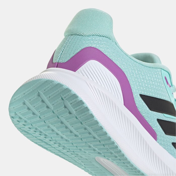 adidas Women's Runfalcon 5 Running Shoes Green adidas Women's Runfalcon 5 Running Shoes Green image number 4