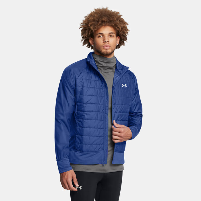 Under Armour Men's Launch Insulated Running Jacket Blue image number 0
