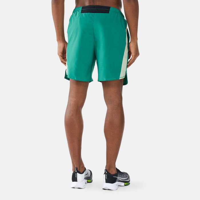 Nike Men's Dri-FIT Wild Run Challenger Shorts Green Nike Men's Dri-FIT Wild Run Challenger Shorts Green image number 1