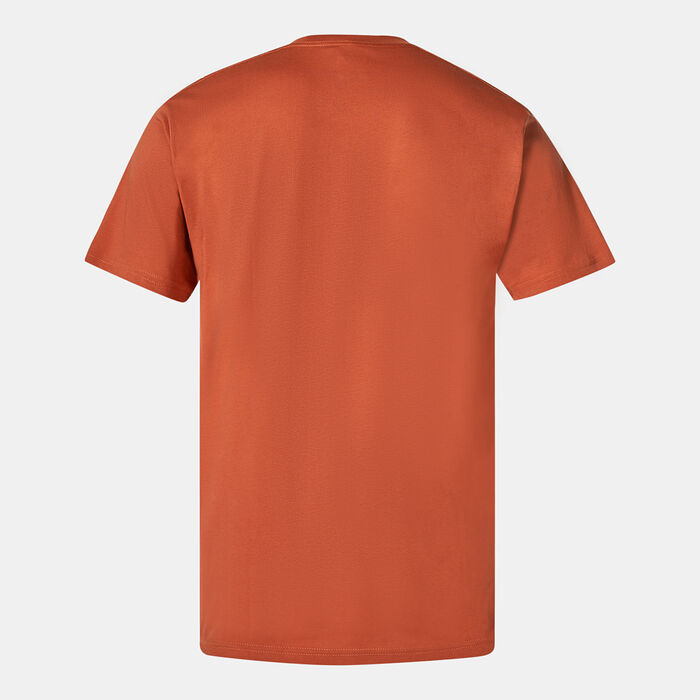 Vans Men's Left Chest Logo T-Shirt Orange Vans Men's Left Chest Logo T-Shirt Orange image number 1