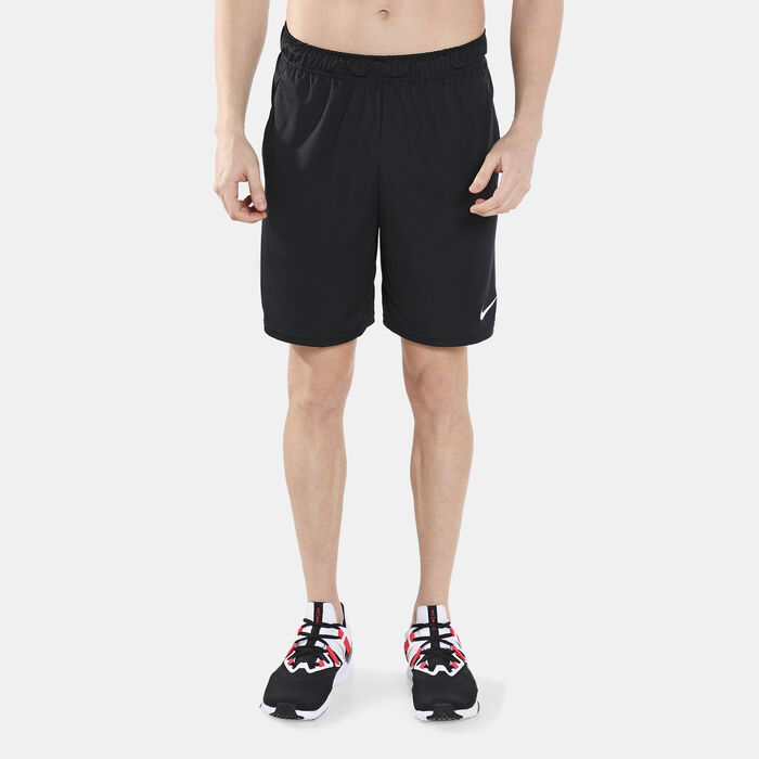 Nike Men's Dri-FIT Knit Training Shorts Black Nike Men's Dri-FIT Knit Training Shorts Black image number 0