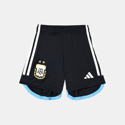 adidas Kids' Argentina Stadium Away Shorts - 2022/23 Black