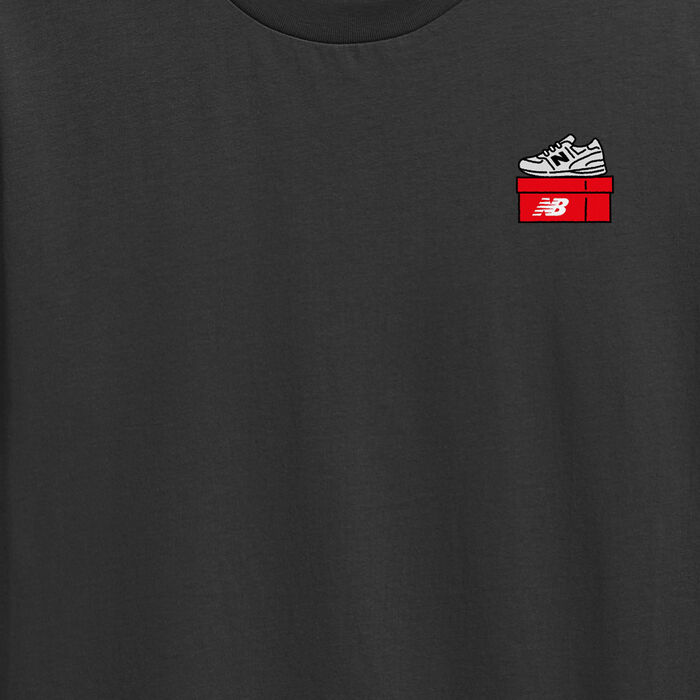 New Balance Men's Everyday Athlete T-Shirt Black New Balance Men's Everyday Athlete T-Shirt Black image number 3