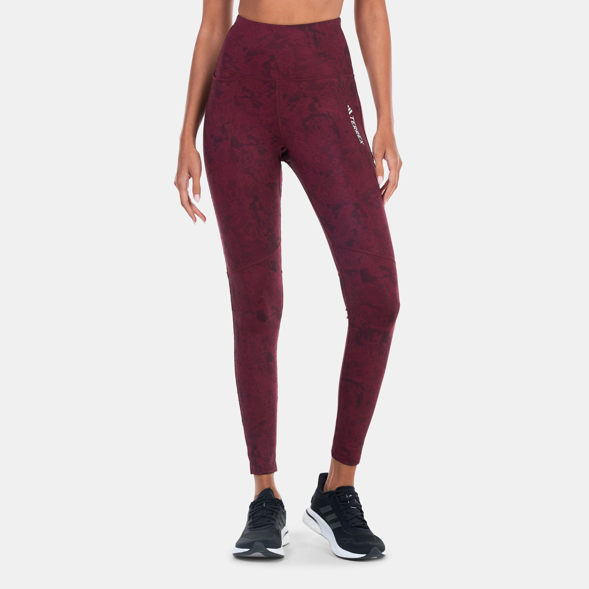 Women s Terrex Printed Leggings Red adidas in KSA SSS