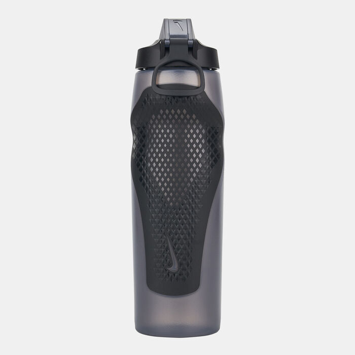 Nike Logo Refuel Squeezable Water Bottle Grey Nike Logo Refuel Squeezable Water Bottle Grey image number 1
