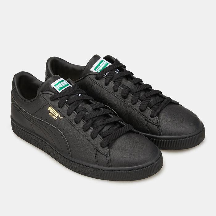 PUMA Men's Basket Classic XXI Shoe Black PUMA Men's Basket Classic XXI Shoe Black image number 1