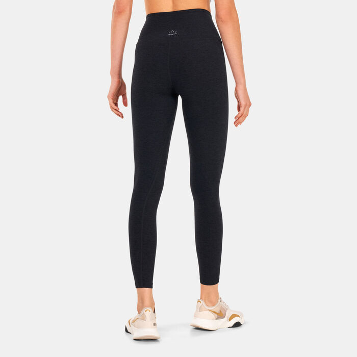 BEYOND YOGA Women's Spacedye Caught In The Midi High Waisted Leggings Black BEYOND YOGA Women's Spacedye Caught In The Midi High Waisted Leggings Black image number 1