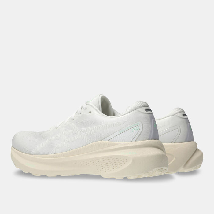 ASICS Women's GEL-KAYANO 30 Running Shoes White ASICS Women's GEL-KAYANO 30 Running Shoes White image number 2