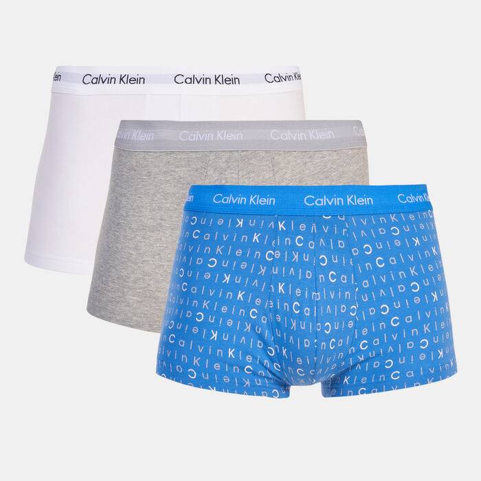 Calvin Klein Men's Low Rise Trunk (3 Pack) Multi-Color Calvin Klein Men's Low Rise Trunk (3 Pack) Multi-Color image number 1