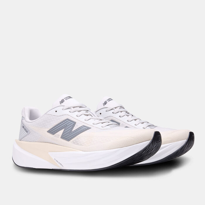 New Balance Men's FuelCell Rebel v5 Shoes Grey New Balance Men's FuelCell Rebel v5 Shoes Grey image number 1