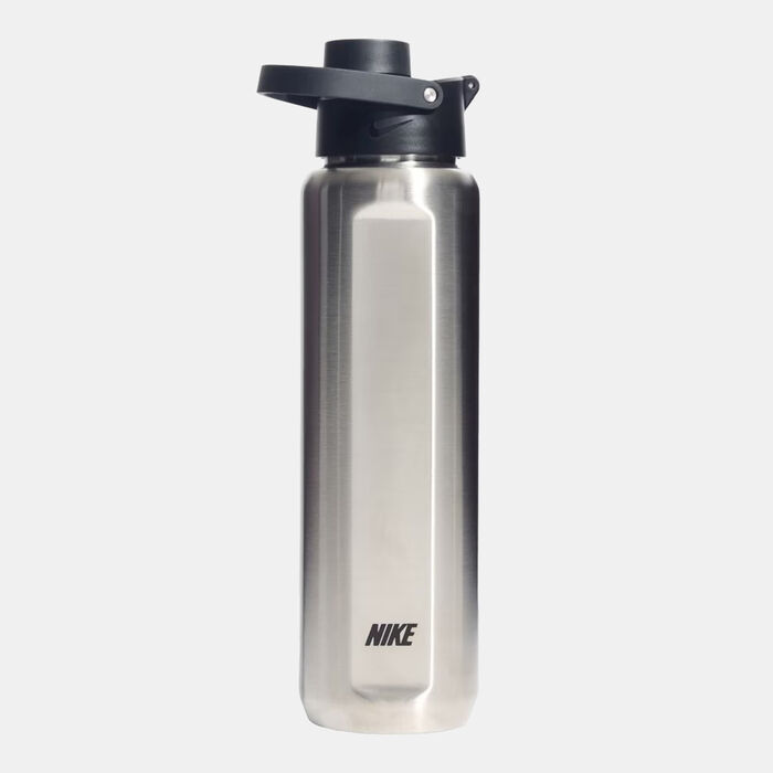 Nike Recharge Stainless Steel Chug Water Bottle Grey Nike Recharge Stainless Steel Chug Water Bottle Grey image number 0