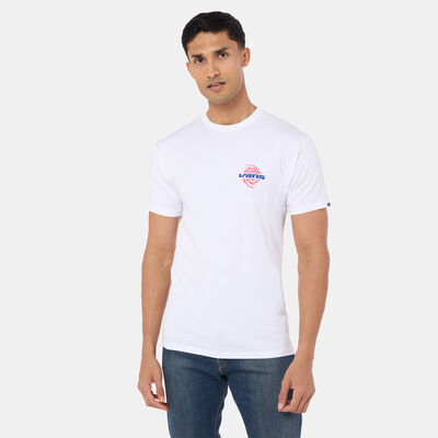 Vans Men's Wormhole Warped T-Shirt White