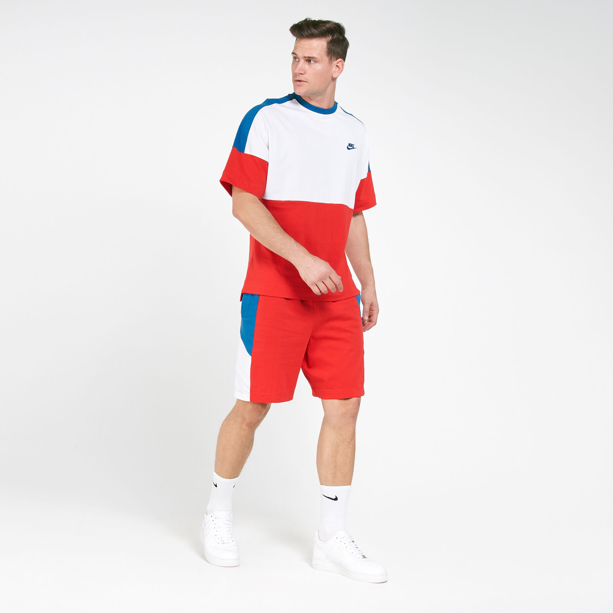 Nike color deals block shirt