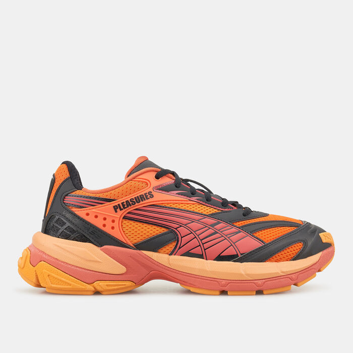 PUMA Men's x PLEASURES Velophasis Layers Shoe Orange PUMA Men's x PLEASURES Velophasis Layers Shoe Orange image number 0