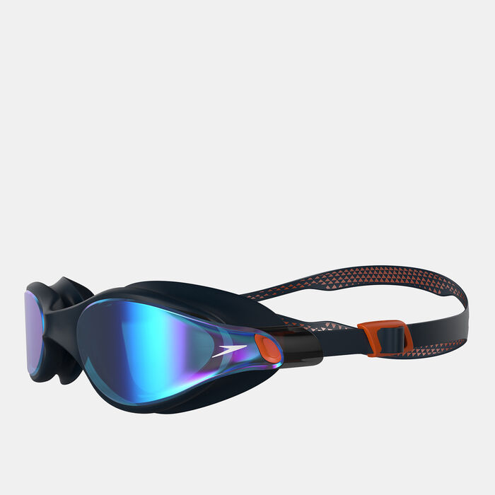 Speedo Vue Mirror Swimming Goggles Blue Speedo Vue Mirror Swimming Goggles Blue image number 2