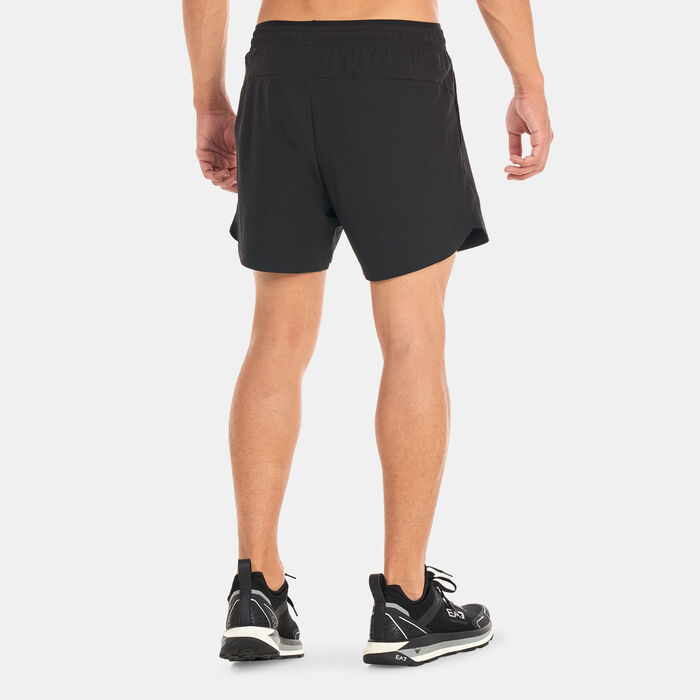 EA7 Emporio Armani Men's Vigor 7 Logo Shorts Multi-Color EA7 Emporio Armani Men's Vigor 7 Logo Shorts Multi-Color image number 1
