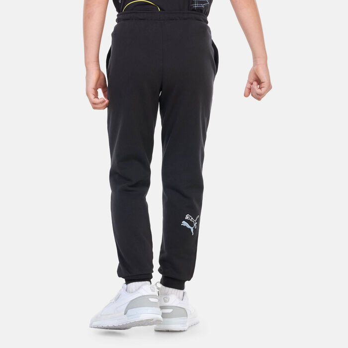 PUMA Kids' CLASSICS BRAND LOVE Sweatpants Black image number 1