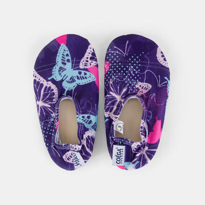 COEGA Kids' Pool And Beach Slip-On Shoes Purple COEGA Kids' Pool And Beach Slip-On Shoes Purple