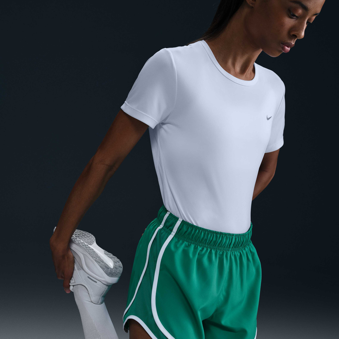 Nike Women's Tiempo Dri-FIT Running Top White image number 2