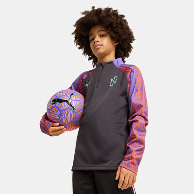 PUMA Kids' Neymar Jr. Creativity Football Sweatshirt Purple PUMA Kids' Neymar Jr. Creativity Football Sweatshirt Purple