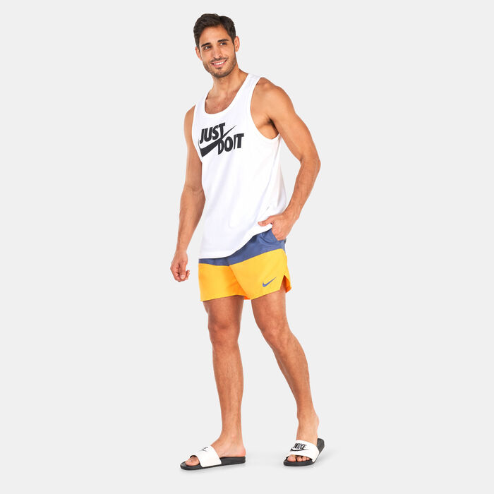 Nike Swim Men's Split Swim Trunks Orange Nike Swim Men's Split Swim Trunks Orange image number 2