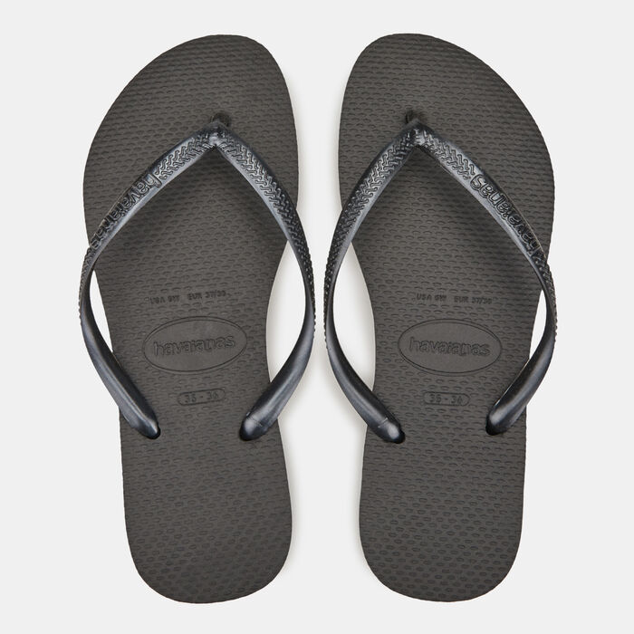 Havaianas Women's Slim Flip Fops Black image number 0